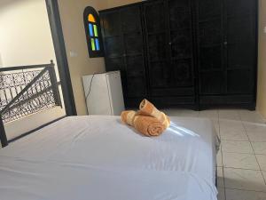 Postel nebo postele na pokoji v ubytování Riad benhamo