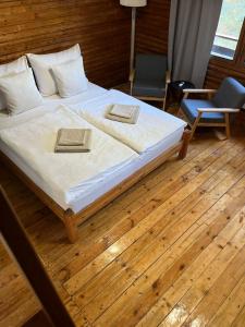 Voodi või voodid majutusasutuse B&B Vltavín toas