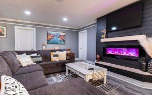 Ruang duduk di Beautiful Country Home