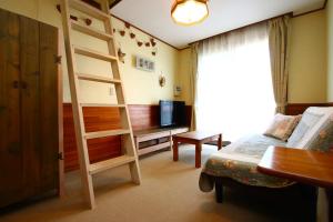 Postel nebo postele na pokoji v ubytování Pension Ivy