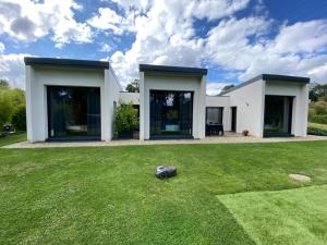 Zahrada ubytování Sittelles lodges cube