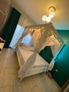 Postel nebo postele na pokoji v ubytování Super luxury hotel apartment