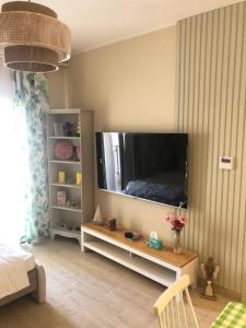 TV a/nebo společenská místnost v ubytování Super luxury hotel apartment