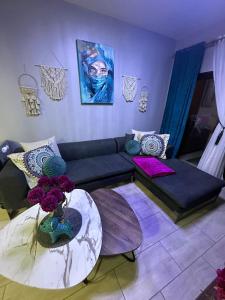 Posezení v ubytování Super luxury hotel apartment