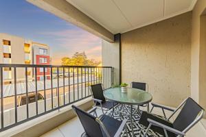 Balkón nebo terasa v ubytování Bloom Modern Apartment