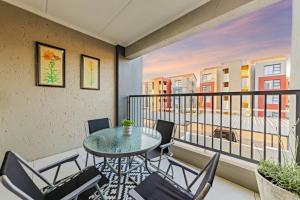 Balkón nebo terasa v ubytování Bloom Modern Apartment