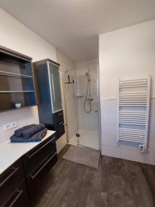 Kúpeľňa v ubytovaní Ferienwohnung Gstreinthaler