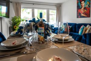 Posezení v ubytování Frida Kahlo am Bodensee