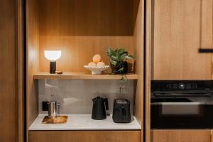 Kuchyň nebo kuchyňský kout v ubytování Elegant escape in Prime location