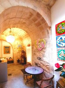 Posezení v ubytování B&B Ibla Art Centro
