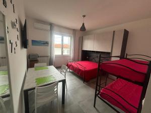Postel nebo postele na pokoji v ubytování Relax Apartment Bergamo