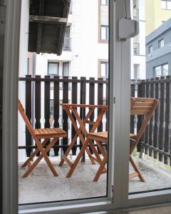Balkón nebo terasa v ubytování Studio Apartman KIMI