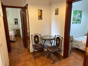 Posteľ alebo postele v izbe v ubytovaní Tijarafe 1 + 37 fotografií