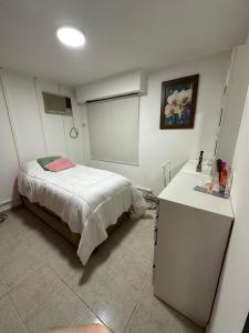 Ένα ή περισσότερα κρεβάτια σε δωμάτιο στο Departamento completo de 3 habitaciones y 2 baños +6 φωτογραφίες