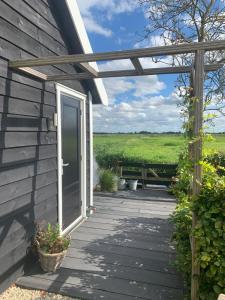 Zahrada ubytování Natuurhuisje Gouderak
