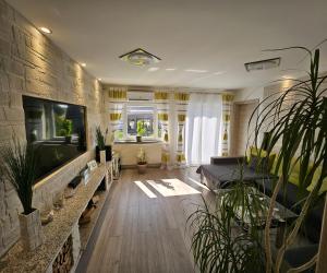Μια τηλεόραση ή/και κέντρο ψυχαγωγίας στο Sunny room 2
