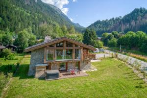 Naturlandskabet i nærheden af chaletet