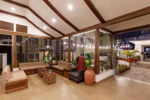 Istumisnurk majutusasutuses Shambaling Boutique Hotel
