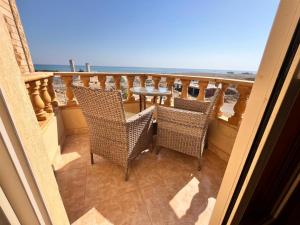 Balkón nebo terasa v ubytování Reef House