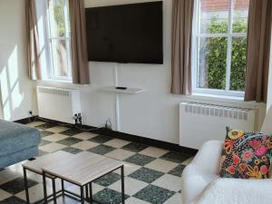TV a/nebo společenská místnost v ubytování Charming house Panacea