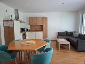 Kuchyň nebo kuchyňský kout v ubytování Ferienwohnung Jolina + 4 fotografie