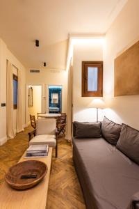 Khu vực ghế ngồi tại Apartamentos Gravina 56