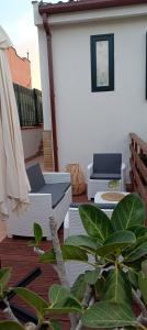 Χώρος καθιστικού στο Casa vacanze Donna Paolina
