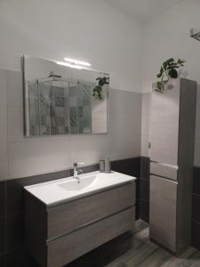 Koupelna v ubytování Casa Vacanze Borgo Garibaldi