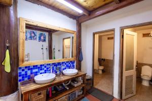 Koupelna v ubytování Moc Home Sapa