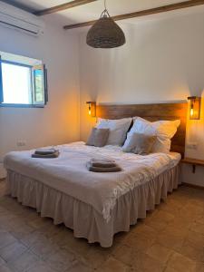 Santa Teresa Bed & Breakfast Andalusien客房内的一张或多张床位