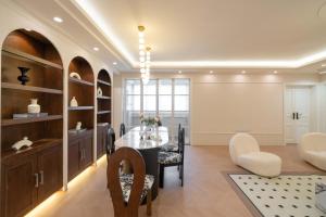 Setusvæði á Molly Homestay - walk to Yu Garden and the Bund 3bedrooms 1study 2 bathrooms elevator apartment