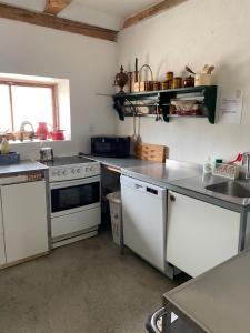 Eldhús eða eldhúskrókur á Pilemosegaard