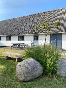 Garður fyrir utan Pilemosegaard
