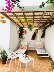 Balkón nebo terasa v ubytování Endless Summer Beach House