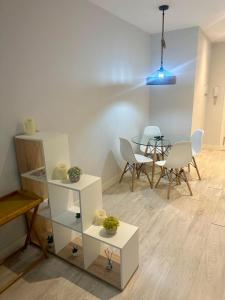 A seating area at Apartamento recién reformado en Barakaldo