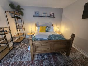 Voodi või voodid majutusasutuse Abbey Lodge toas