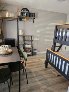 Voodi või voodid majutusasutuse Abbey Lodge toas