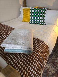 Voodi või voodid majutusasutuse Abbey Lodge toas
