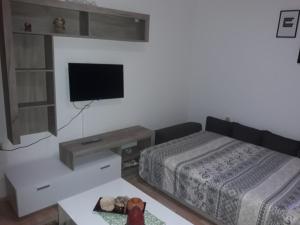 Postel nebo postele na pokoji v ubytování VILA NATALIJA APARTMANI