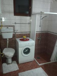 Koupelna v ubytování VILA NATALIJA APARTMANI