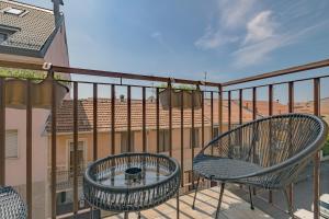 Balkón nebo terasa v ubytování Visconti Palace by Rhospitality it