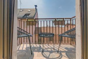 Balkón nebo terasa v ubytování Visconti Palace by Rhospitality it