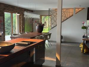 Fotografia z galérie ubytovania Pfändertraum Luxus Ferienhaus v destinácii Lochau