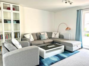Posezení v ubytování New Spacious Cambridge Townhouse 3bed-3bath