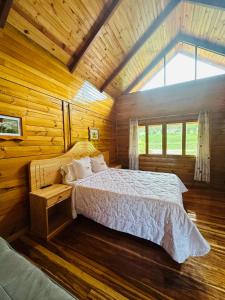 Voodi või voodid majutusasutuse HASSINGER RANCH Cabañas toas