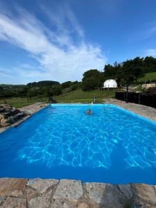 Bazén v ubytování Glamping Quintana nebo v jeho okolí