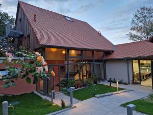 Zahrada ubytování Ada's Buka Chalet auf dem Felsberg