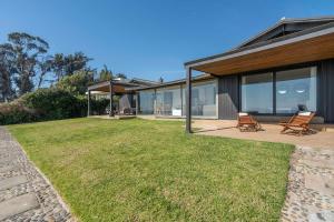 A garden outside Rbk° Casa en Concón remodelada vista increíble