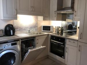 Køkken eller tekøkken på Promenade Cottage, Newcastle, County Down