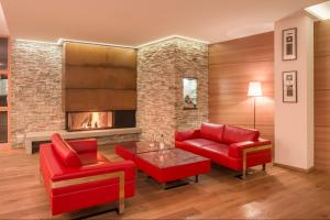 Posezení v ubytování Hotel Manggei Designhotel Obertauern